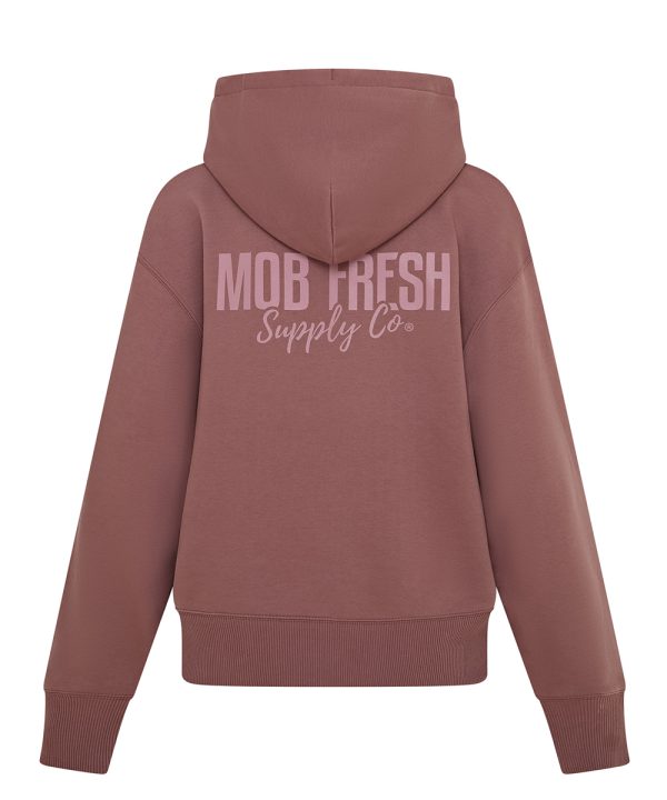 Kaffa small stamp hoodie womens 4